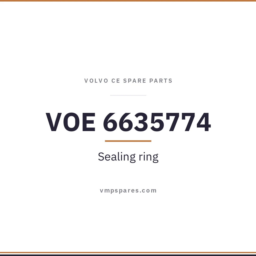 VOE 6635774 – Sealing ring