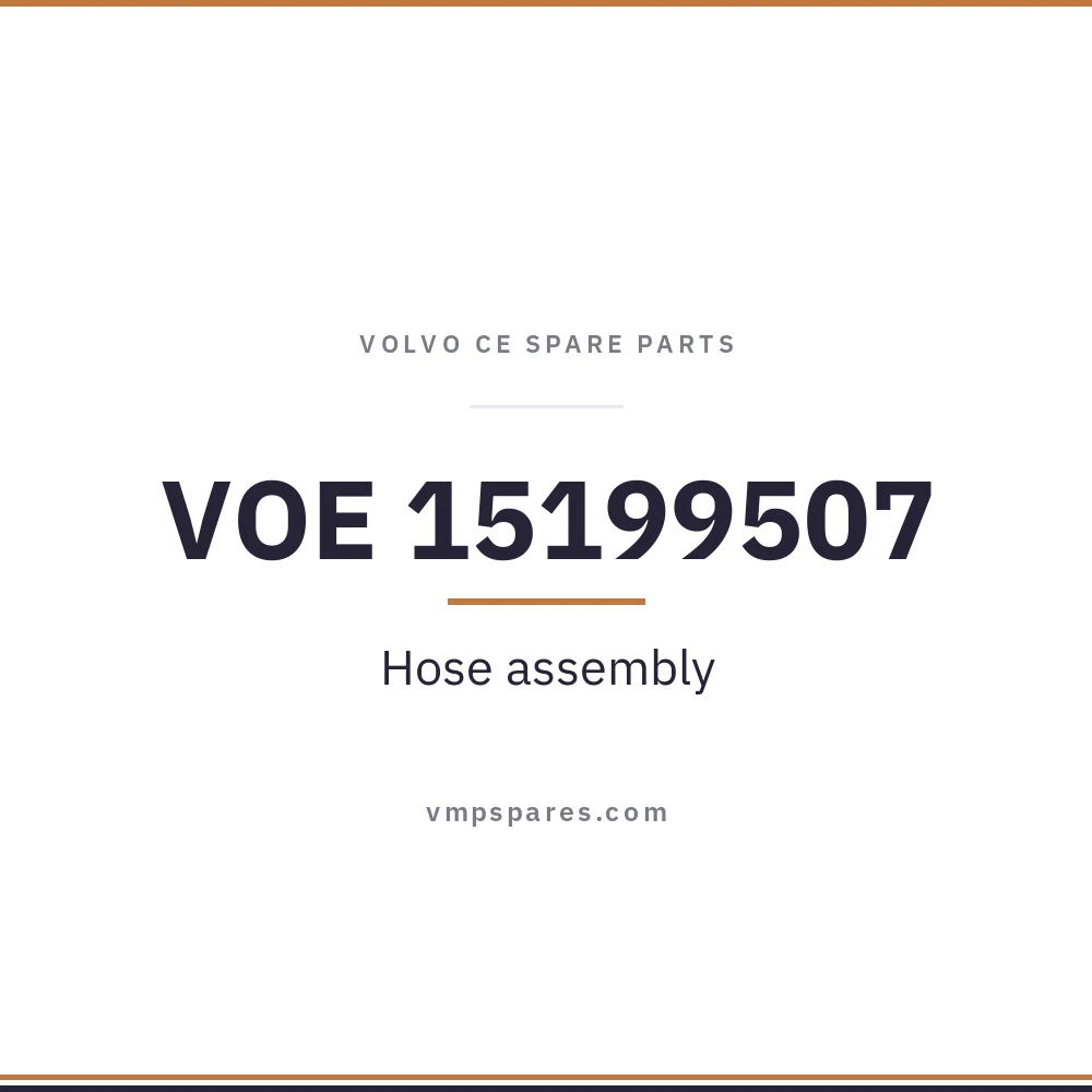 VOE 15199507 – Hose assembly