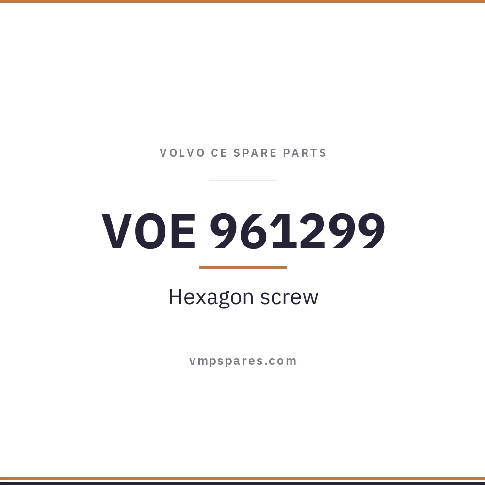 VOE 961299 – Hexagon screw