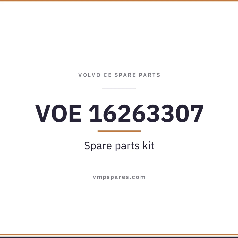 VOE 16263307 – Spare parts kit