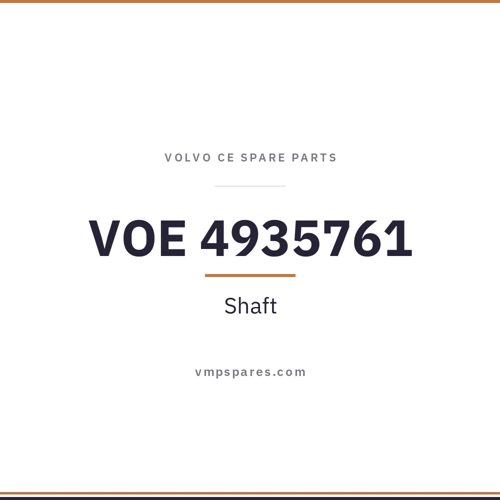 VOE 4935761 – Shaft