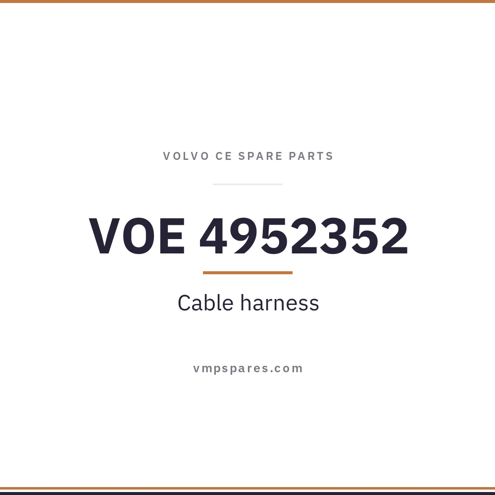 VOE 4952352 – Cable harness