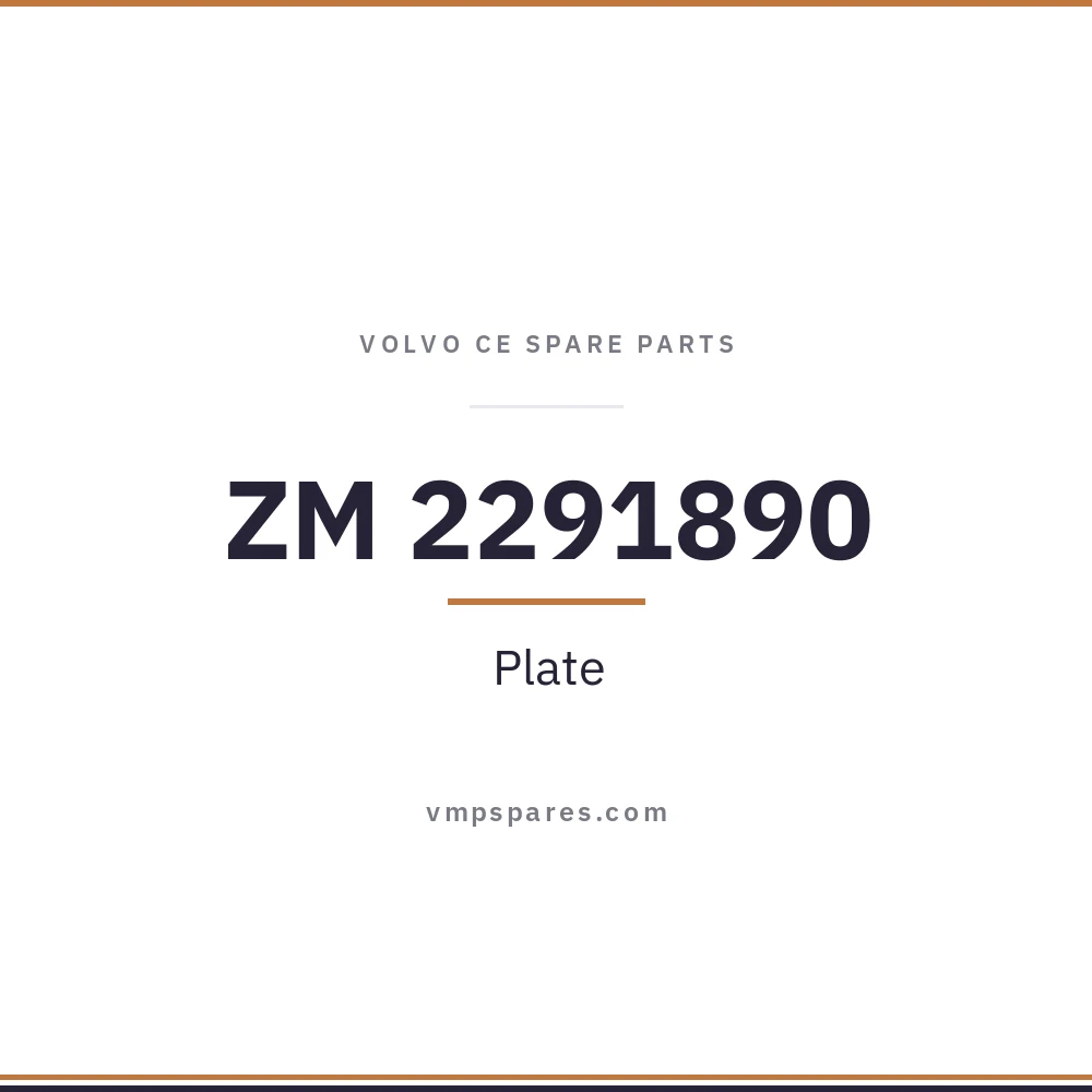 ZM 2291890 – Plate