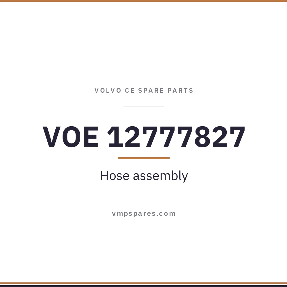 VOE 12777827 – Hose assembly