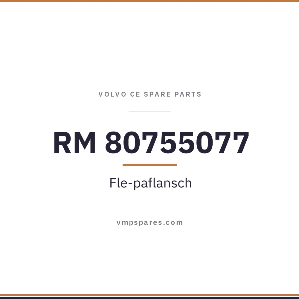 RM 80755077 – Fle-paflansch