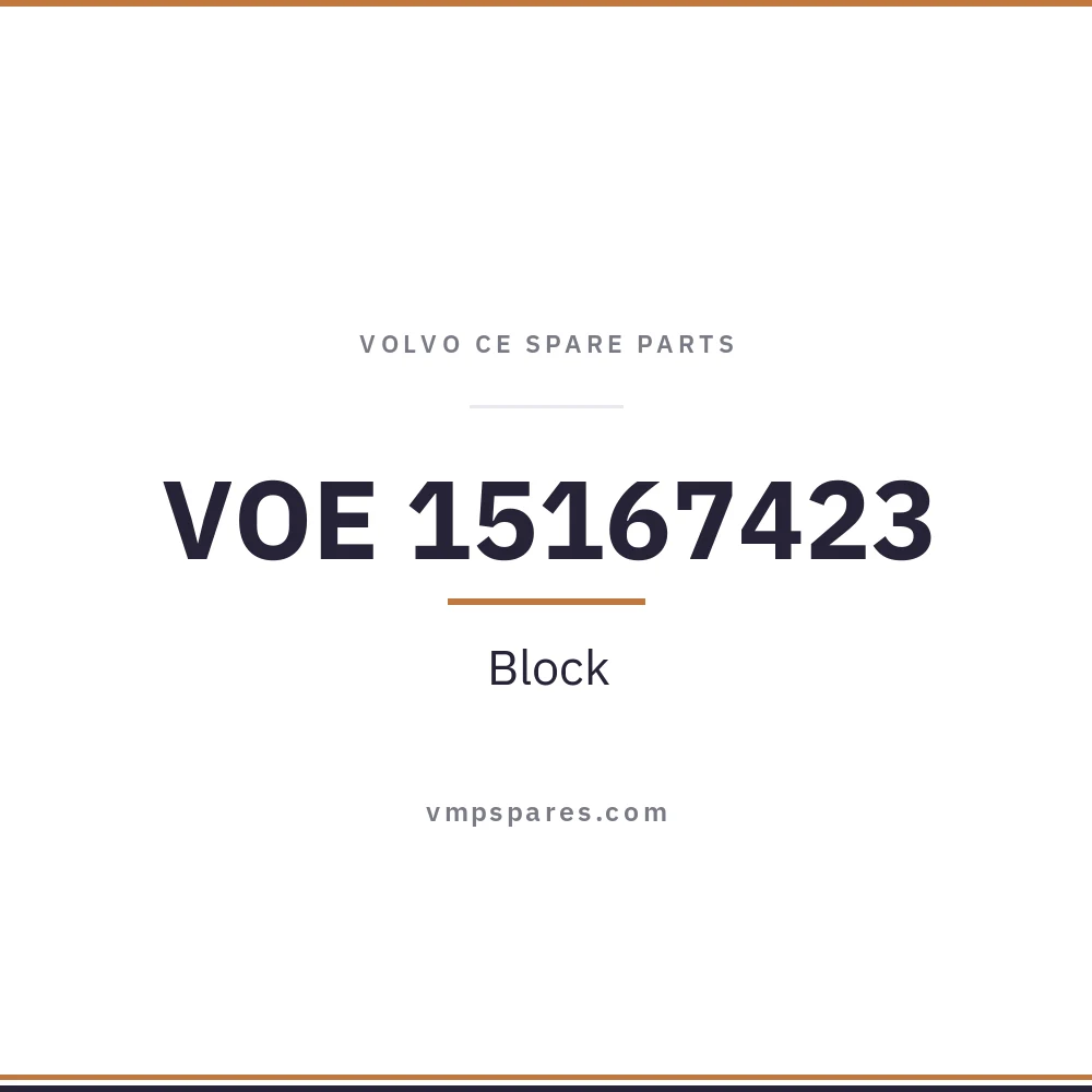 VOE 15167423 – Block