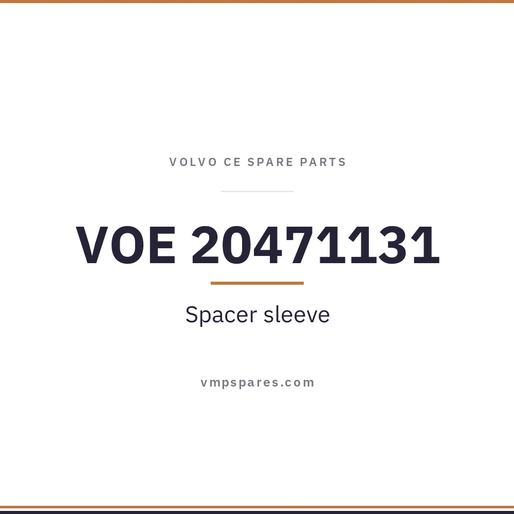 VOE 20471131 – Spacer sleeve