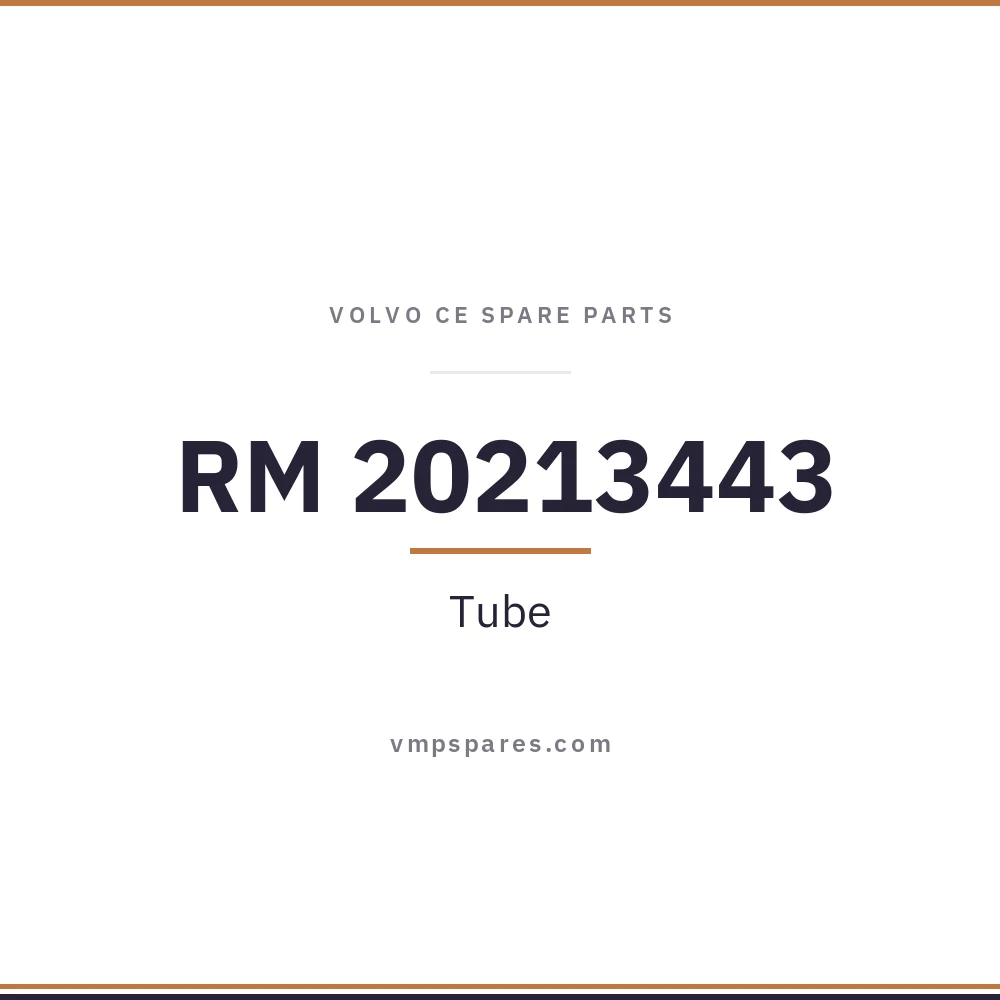 RM 20213443 – Tube
