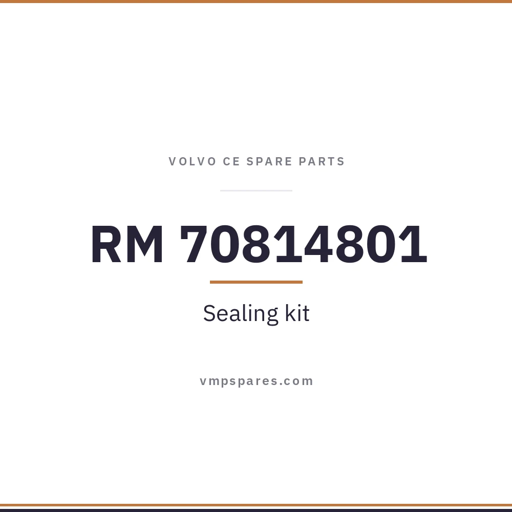 RM 70814801 – Sealing kit
