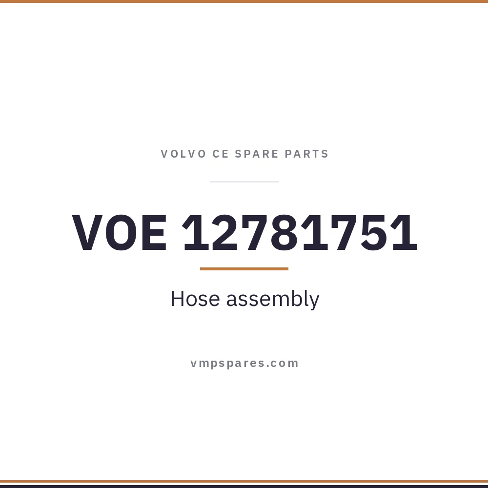 VOE 12781751 – Hose assembly