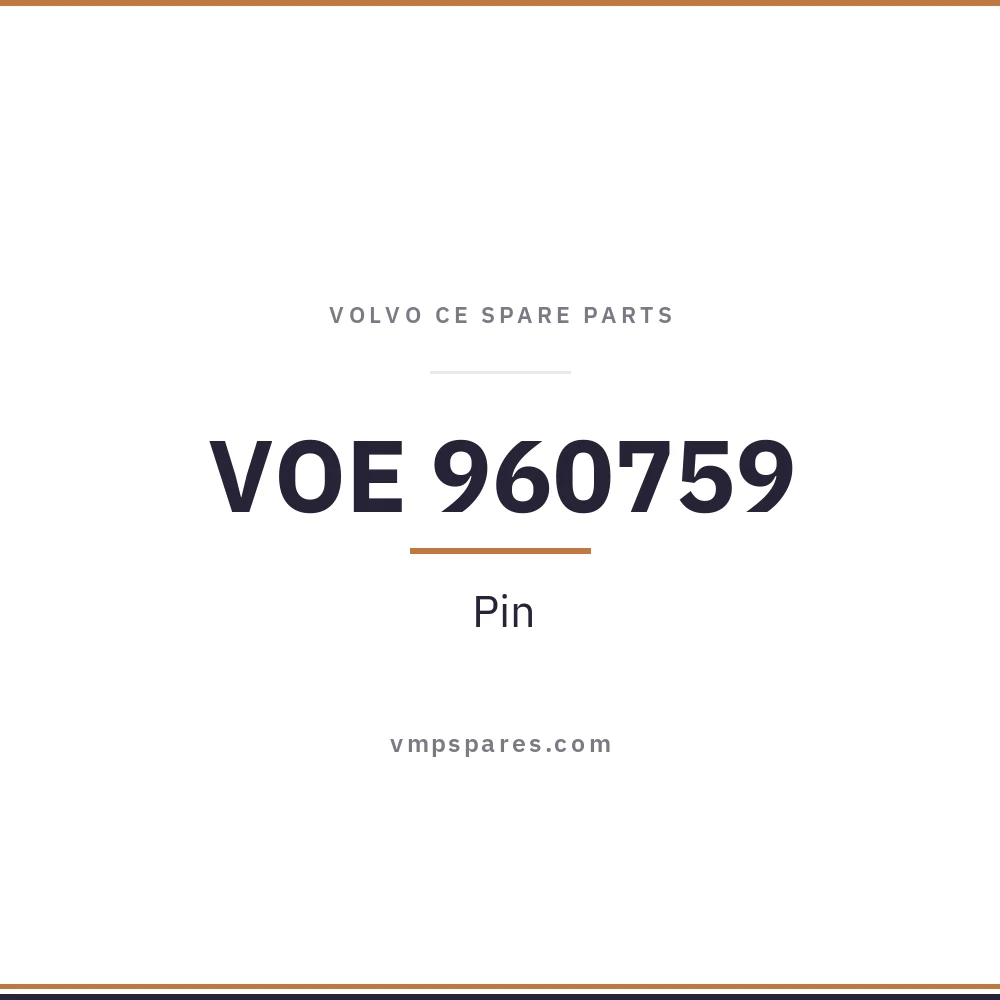 VOE 960759 – Pin