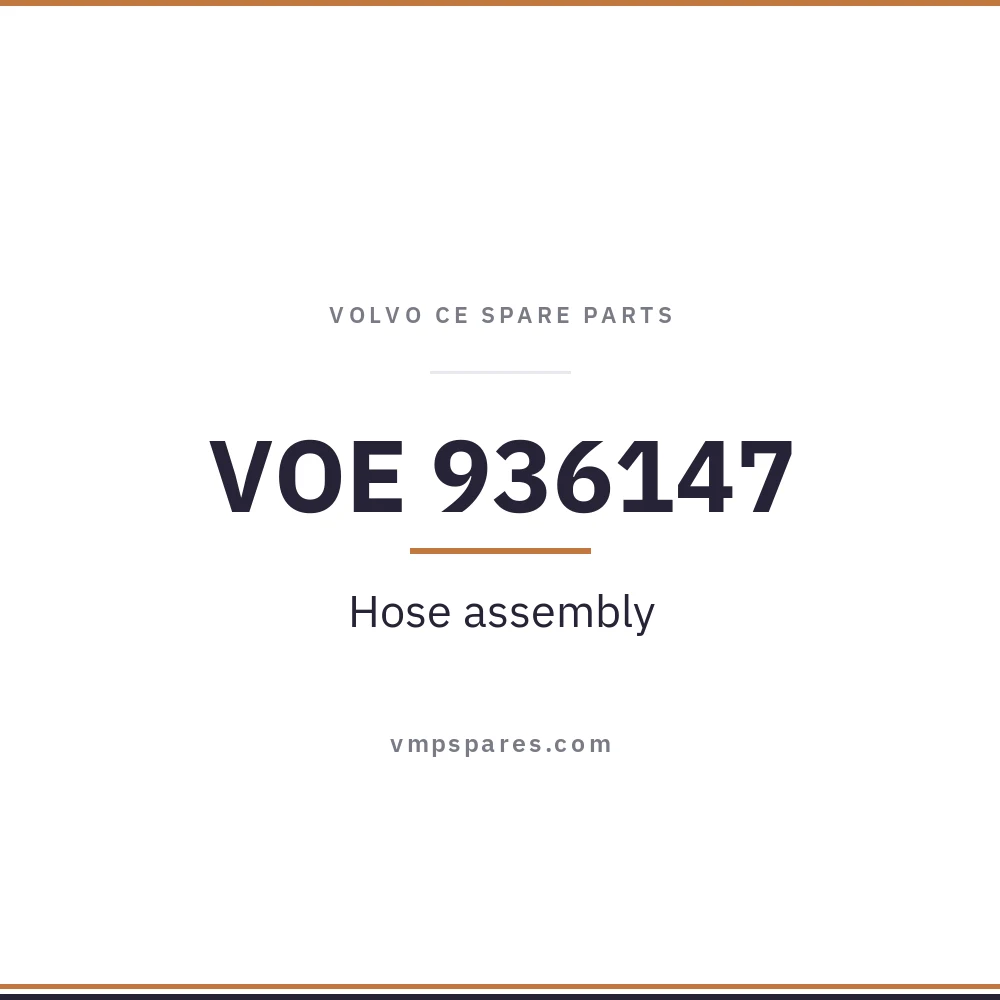 VOE 936147 – Hose assembly
