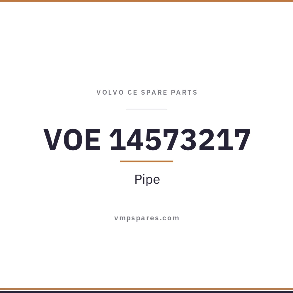 VOE 14573217 – Pipe