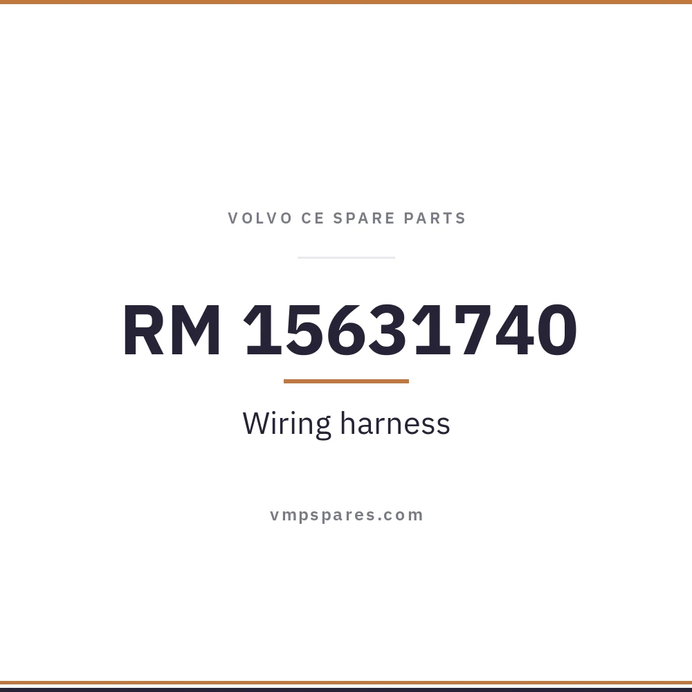 RM 15631740 – Wiring harness