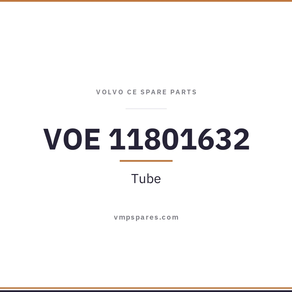 VOE 11801632 – Tube