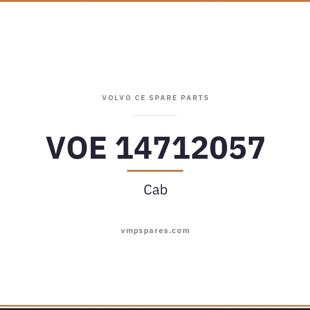 VOE 14712057 – Cab