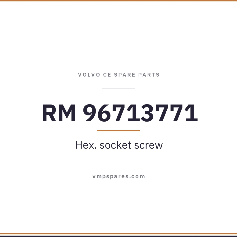 RM 96713771 – Hex. socket screw