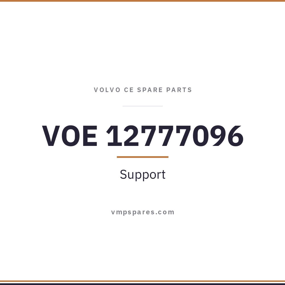 VOE 12777096 – Support