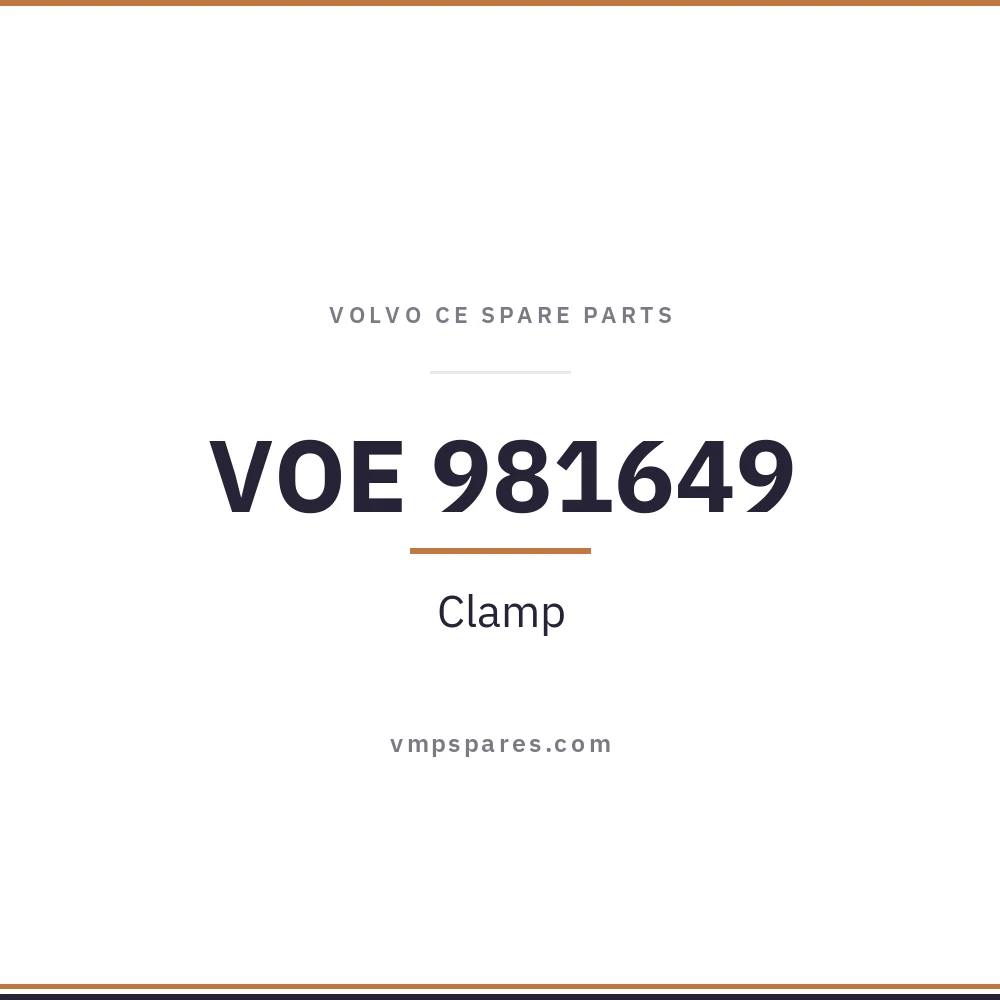 VOE 981649 – Clamp