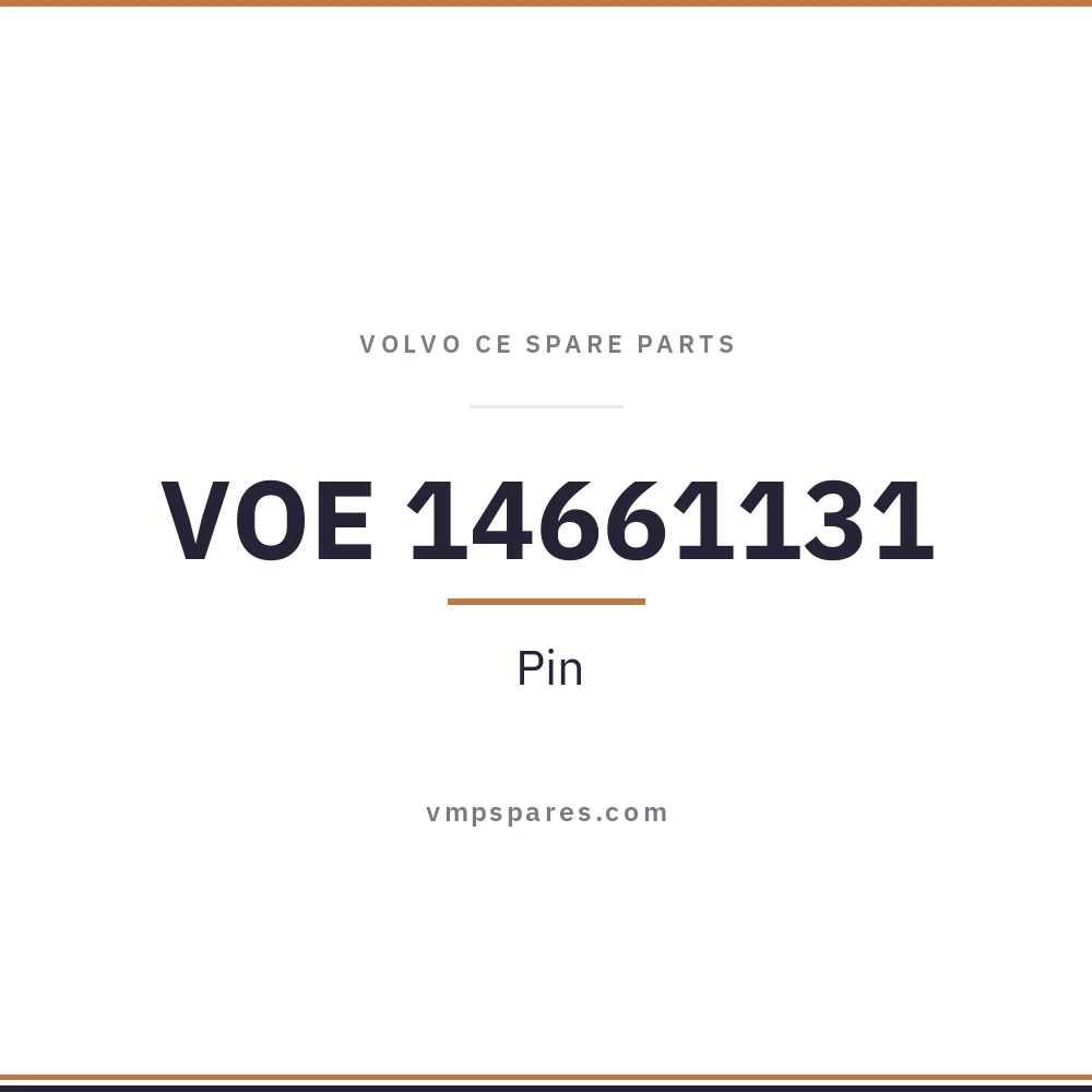 VOE 14661131 – Pin
