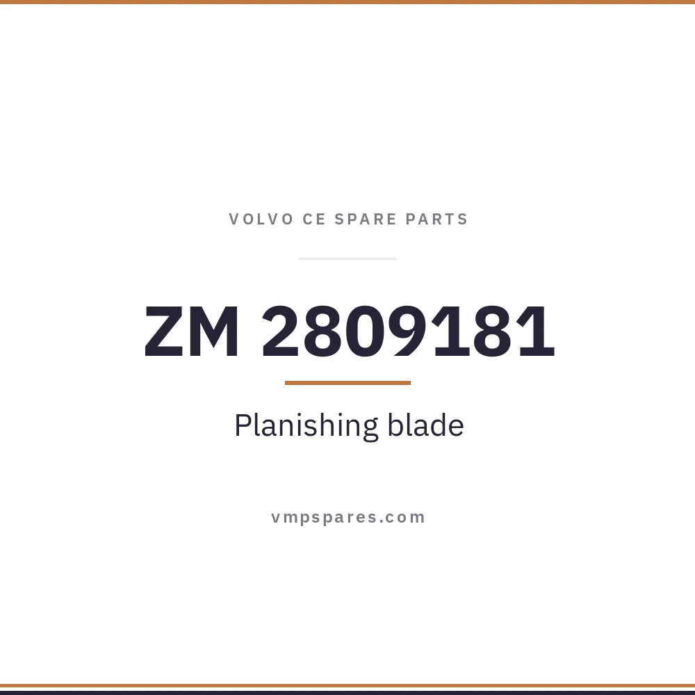 ZM 2809181 – Planishing blade