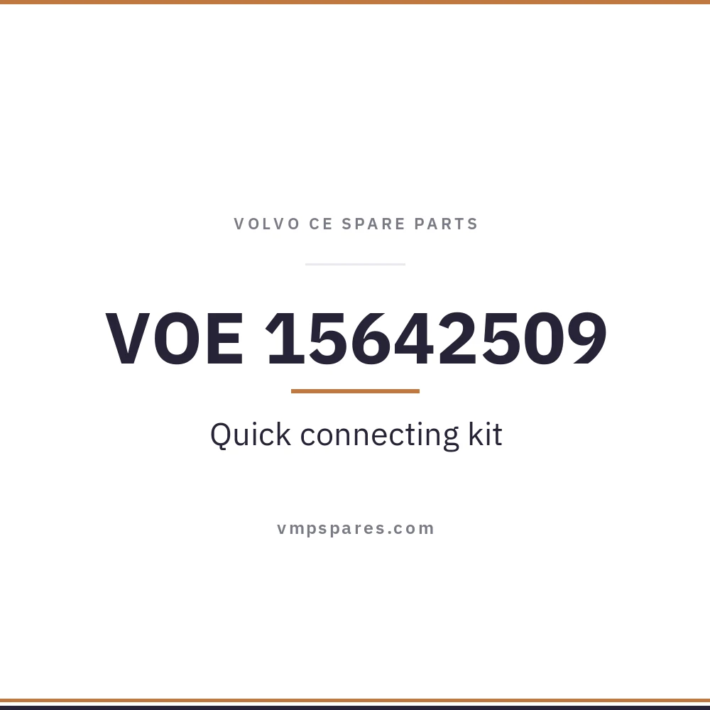 VOE 15642509 – Quick connecting kit