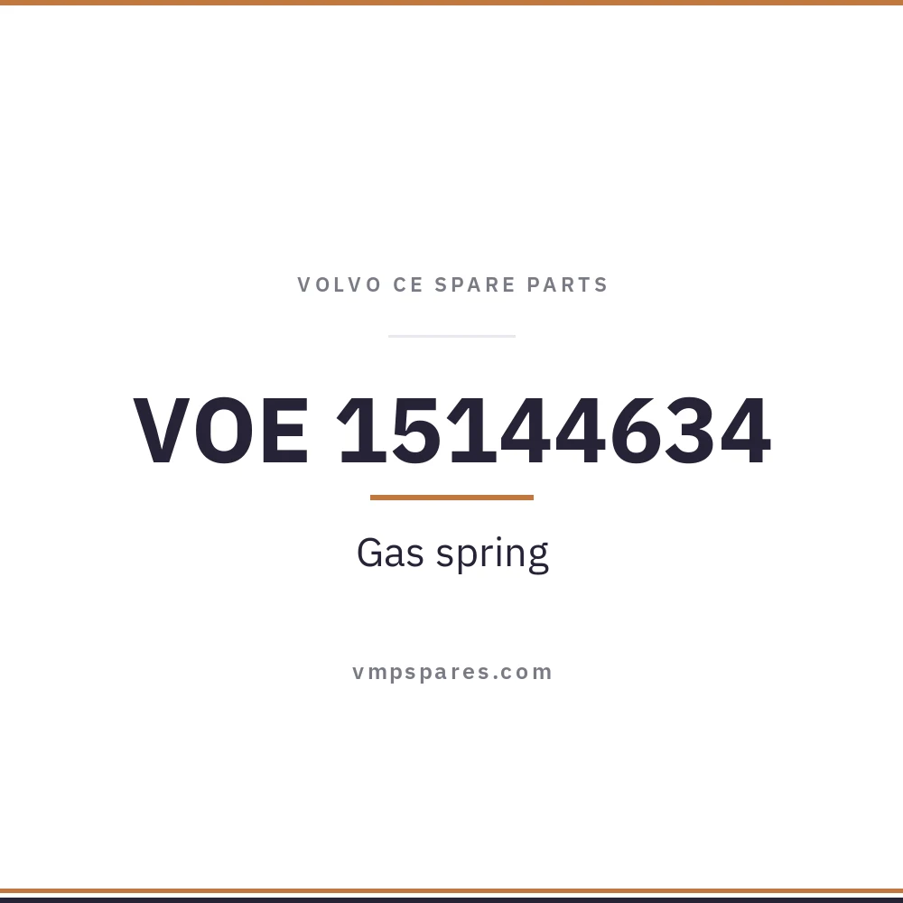VOE 15144634 – Gas spring