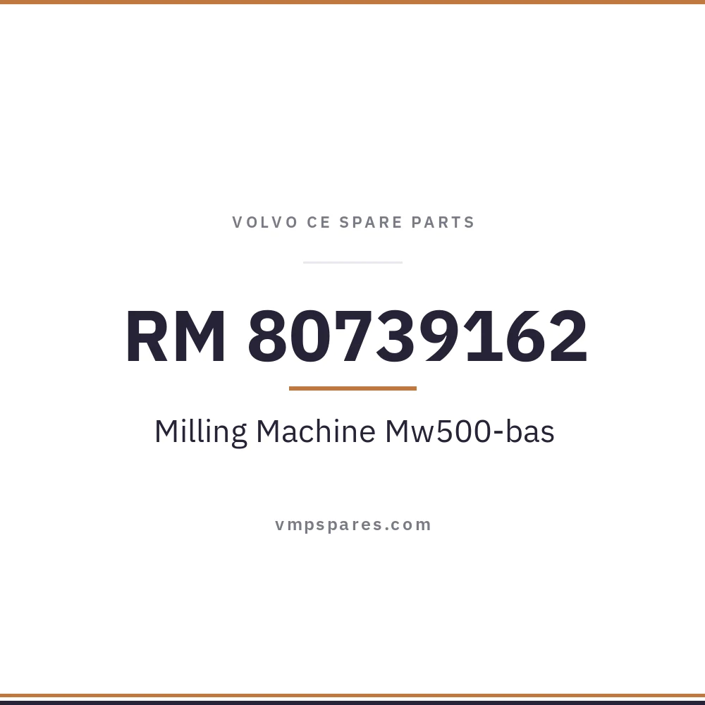 RM 80739162 – Milling Machine Mw500-bas
