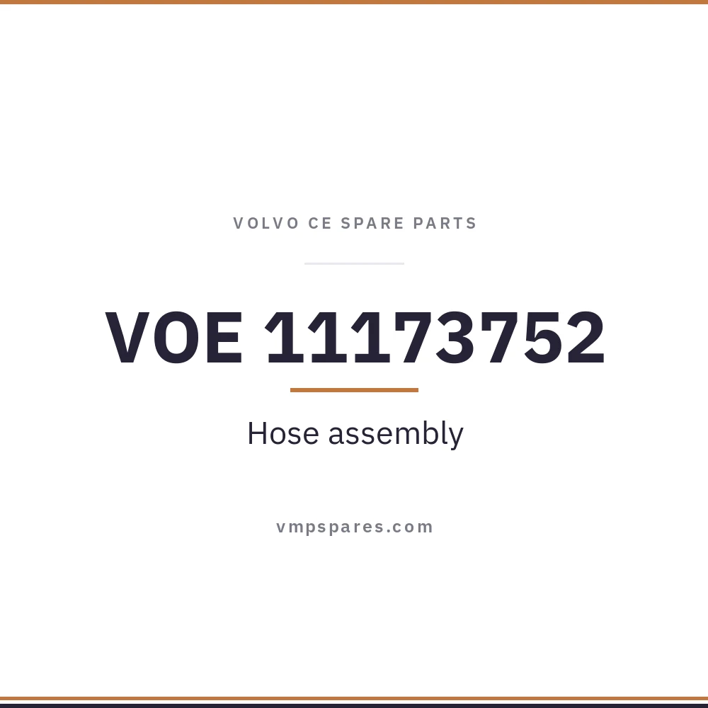 VOE 11173752 – Hose assembly
