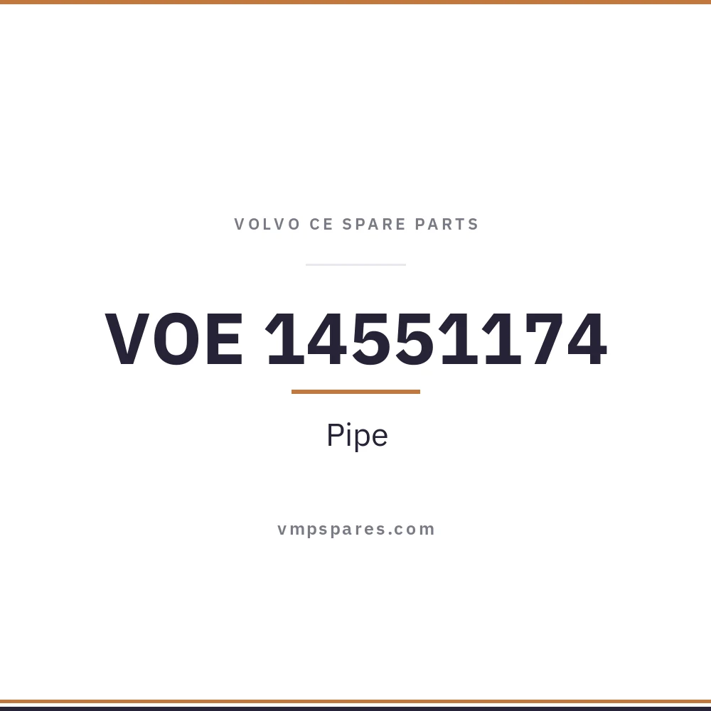 VOE 14551174 – Pipe