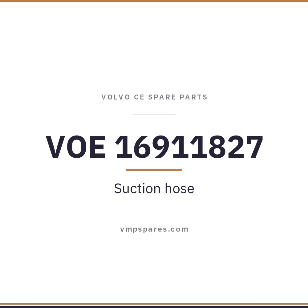VOE 16911827 – Suction hose