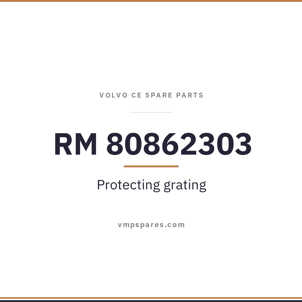 RM 80862303 – Protecting grating