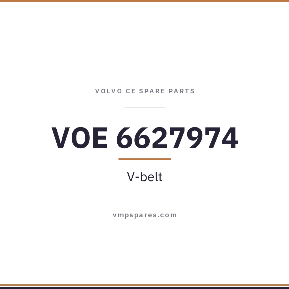 VOE 6627974 – V-belt