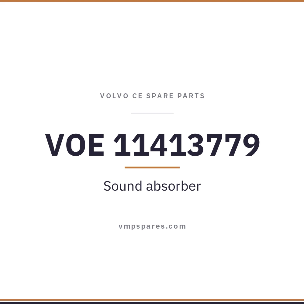 VOE 11413779 – Sound absorber