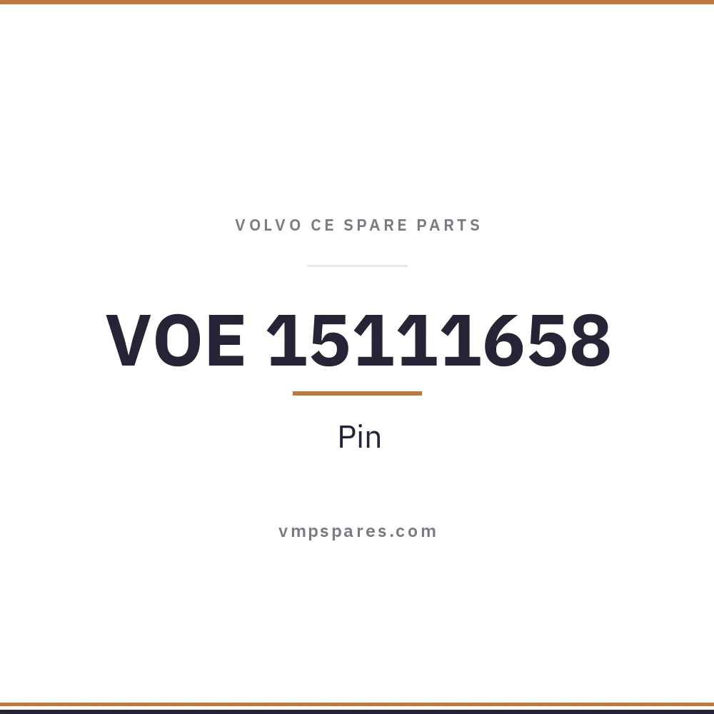 VOE 15111658 – Pin