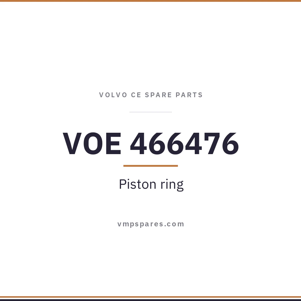 VOE 466476 – Piston ring