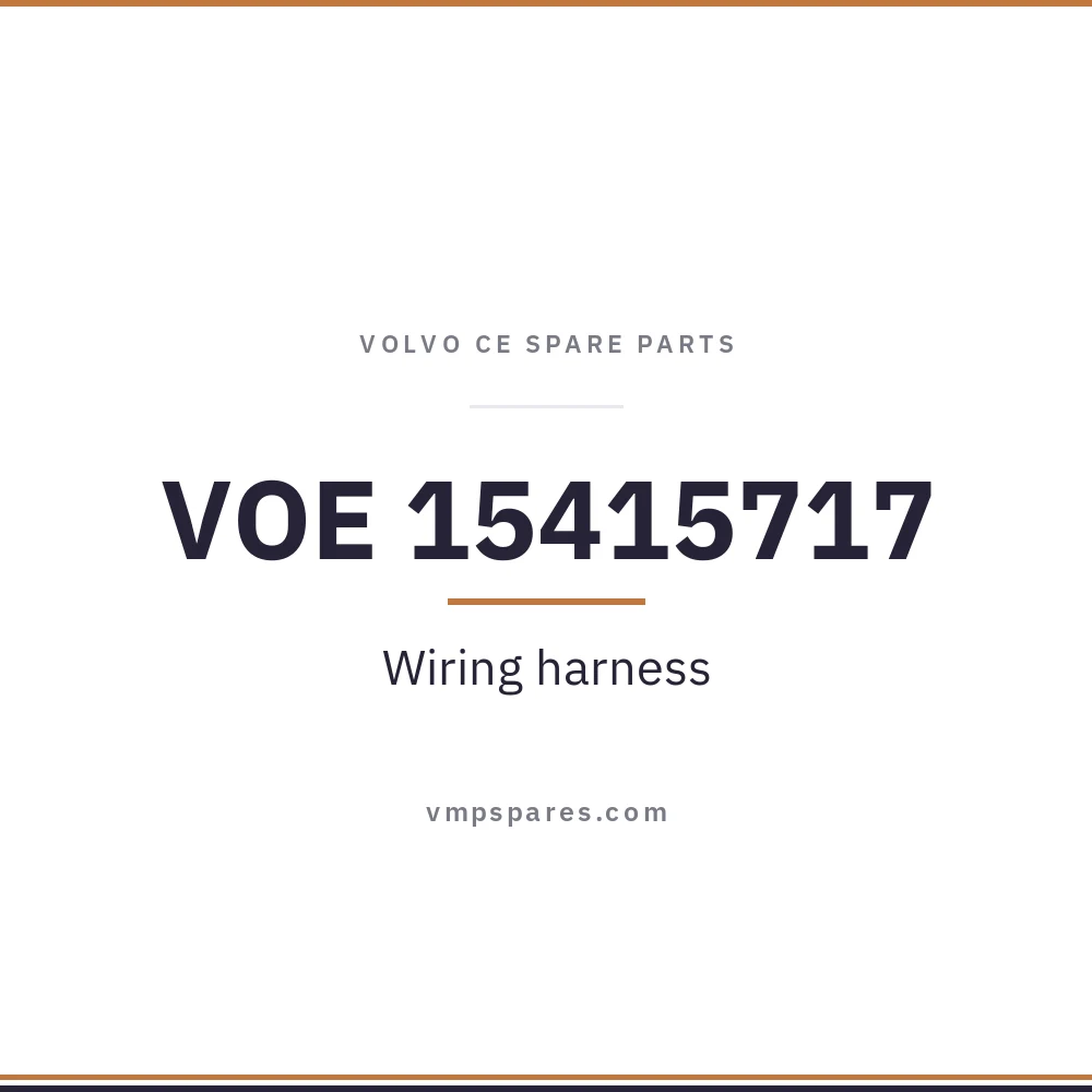 VOE 15415717 – Wiring harness