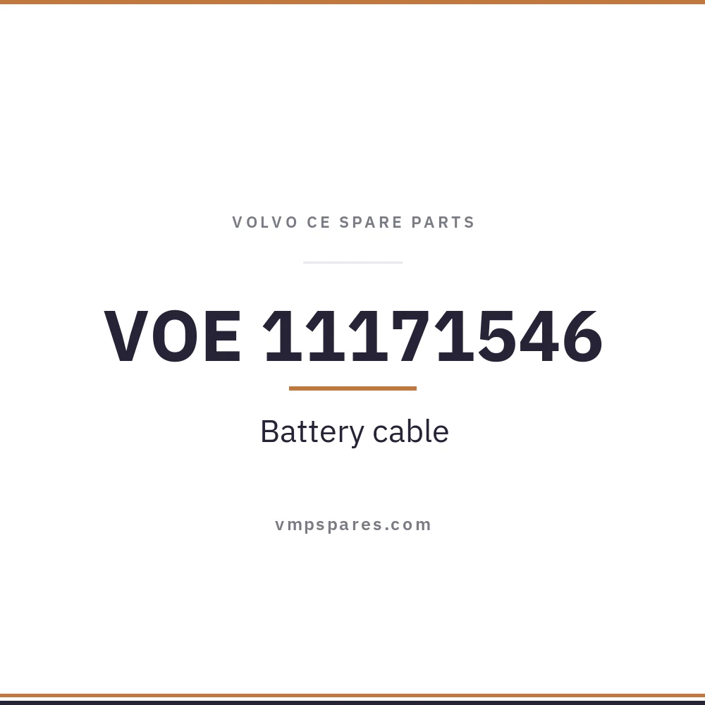 VOE 11171546 – Battery cable