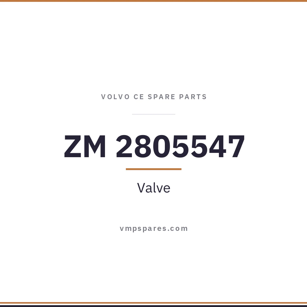 ZM 2805547 – Valve