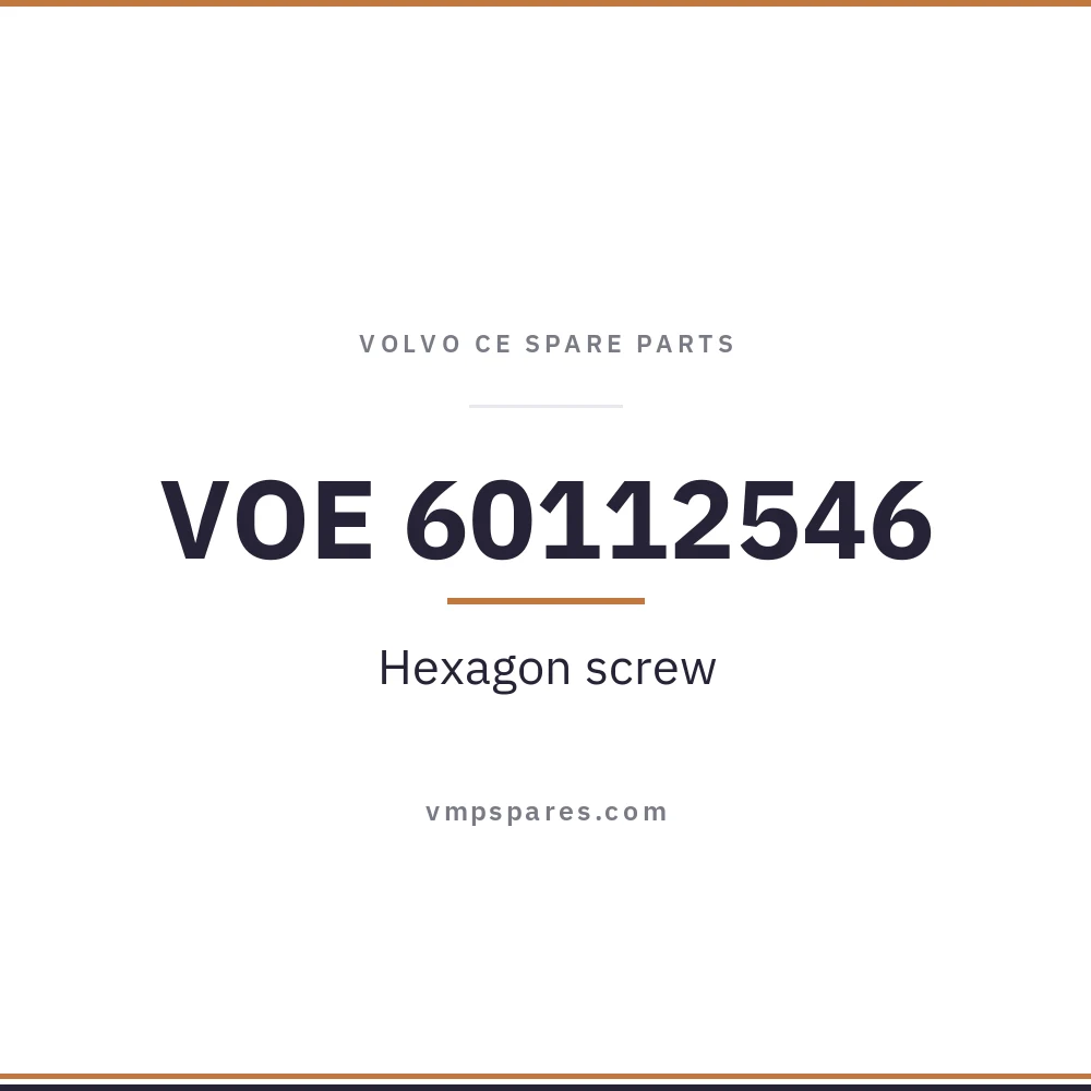 VOE 60112546 – Hexagon screw