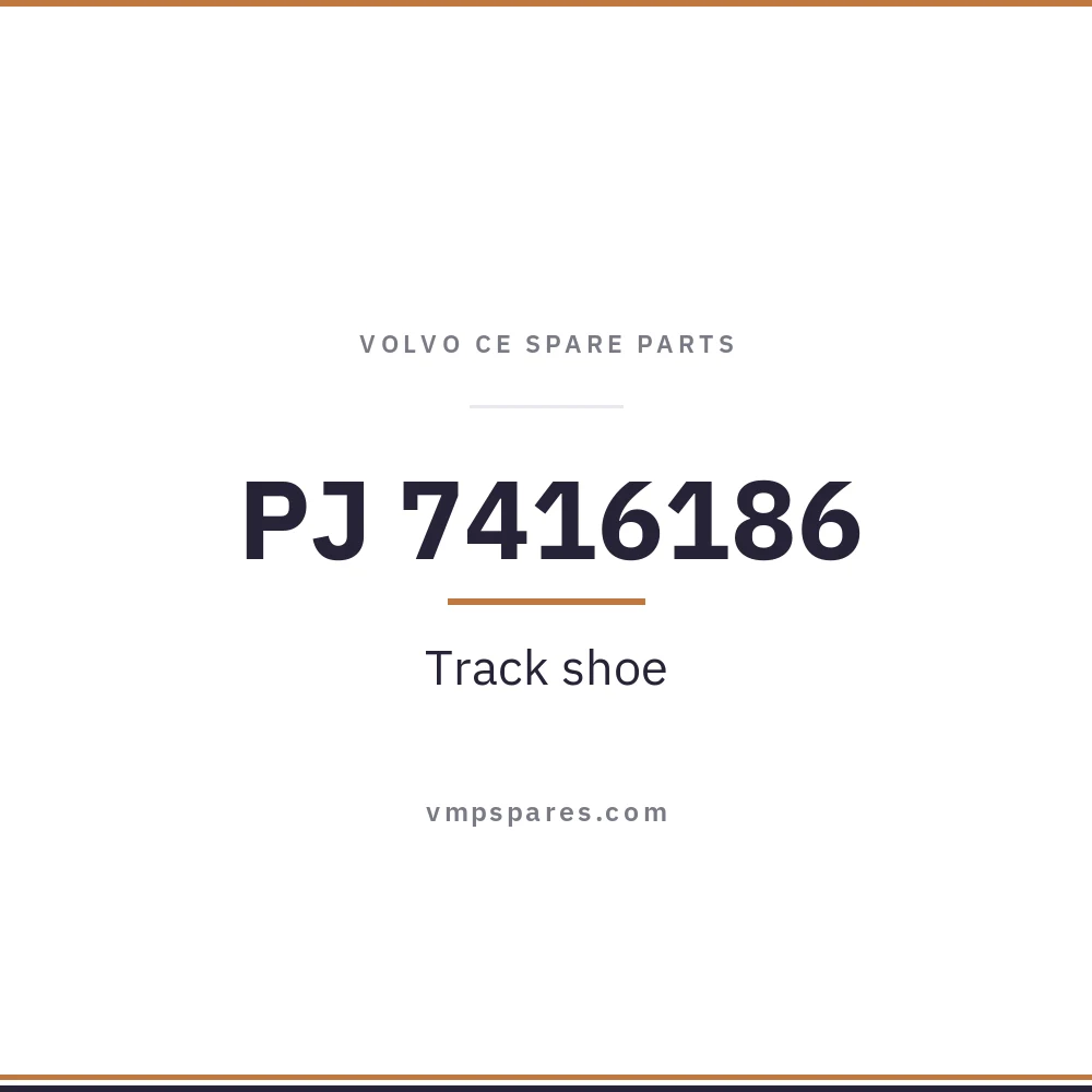 PJ 7416186 – Track shoe