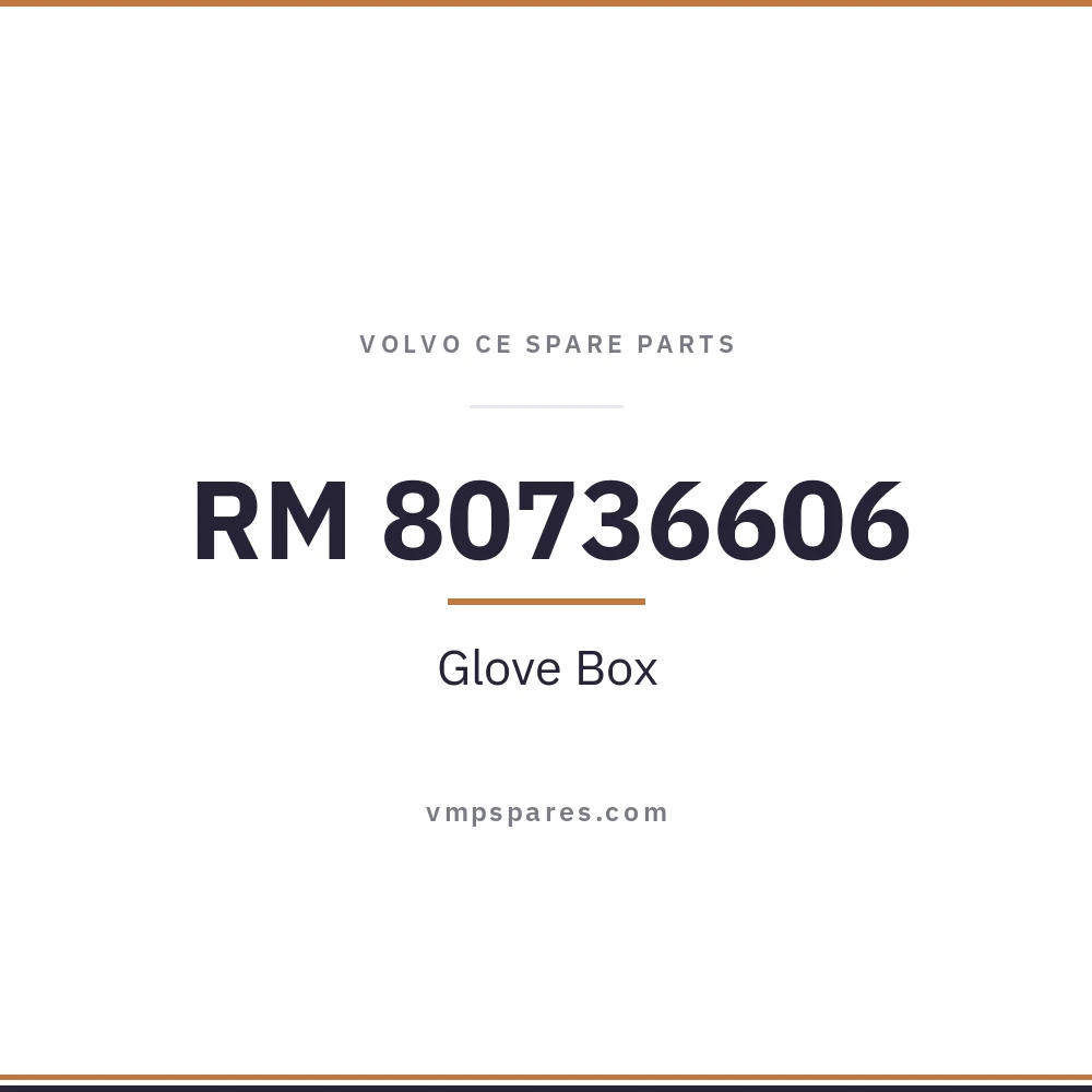 RM 80736606 – Glove Box