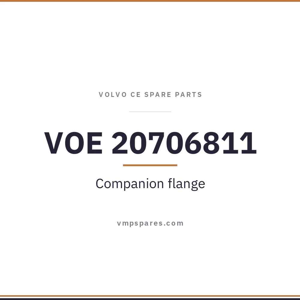 VOE 20706811 – Companion flange