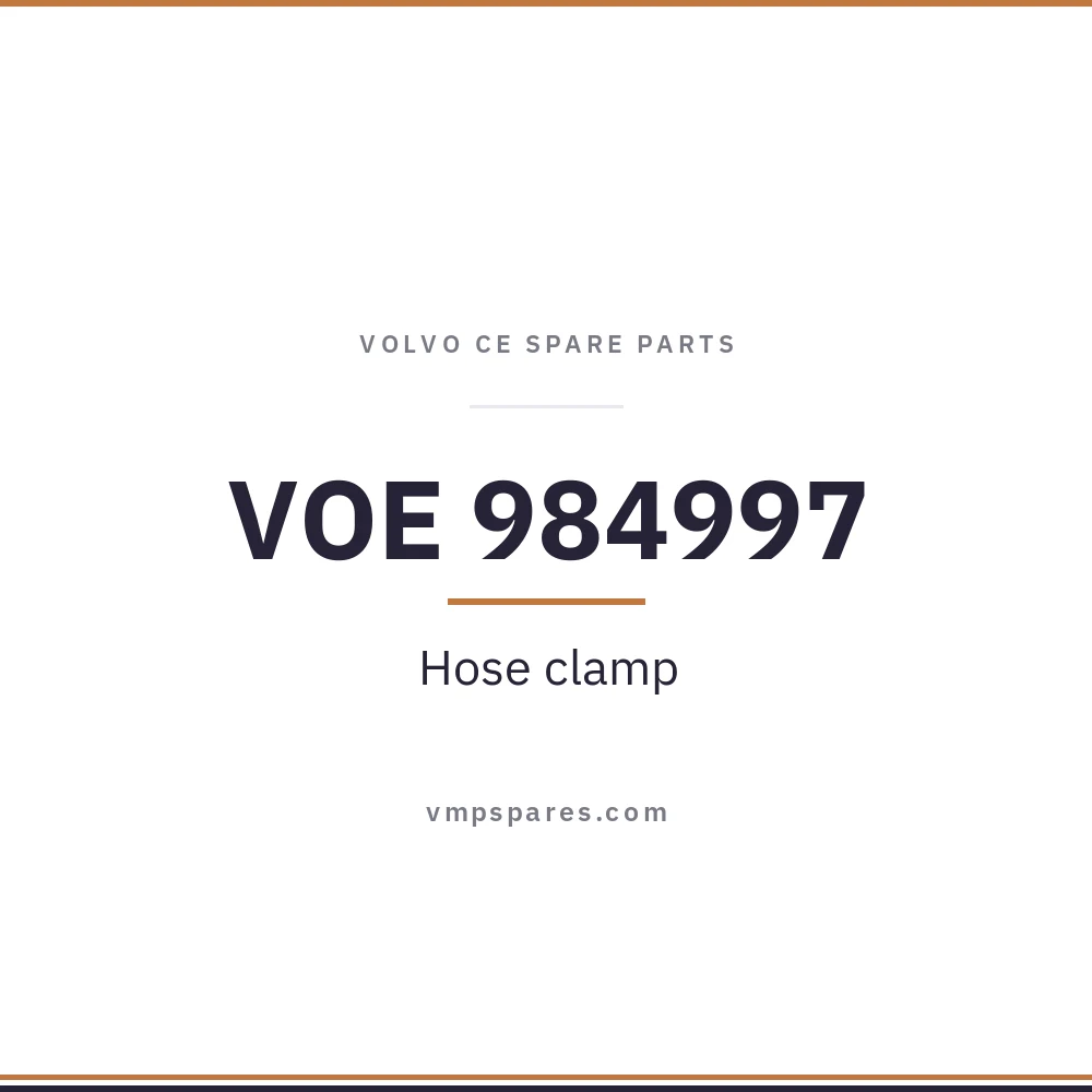 VOE 984997 – Hose clamp