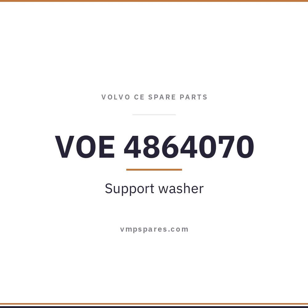 VOE 4864070 – Support washer