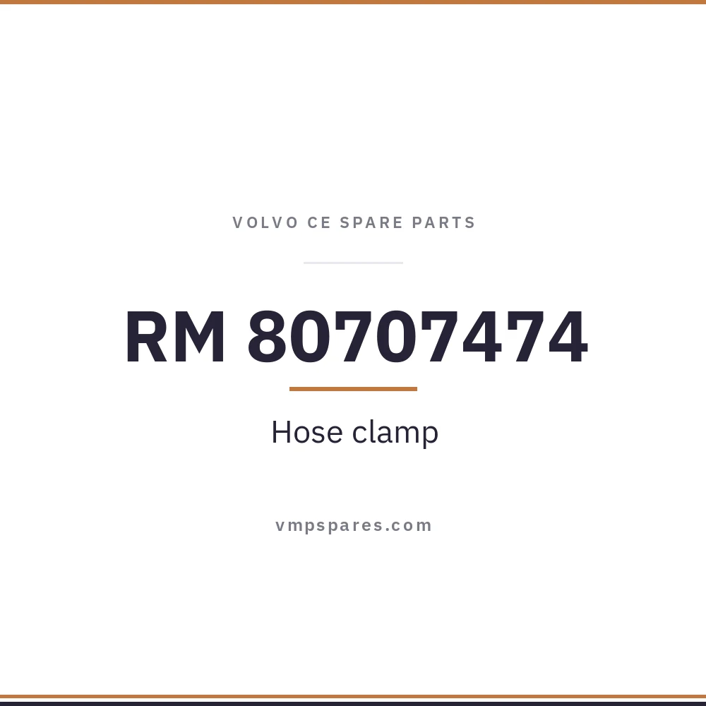 RM 80707474 – Hose clamp