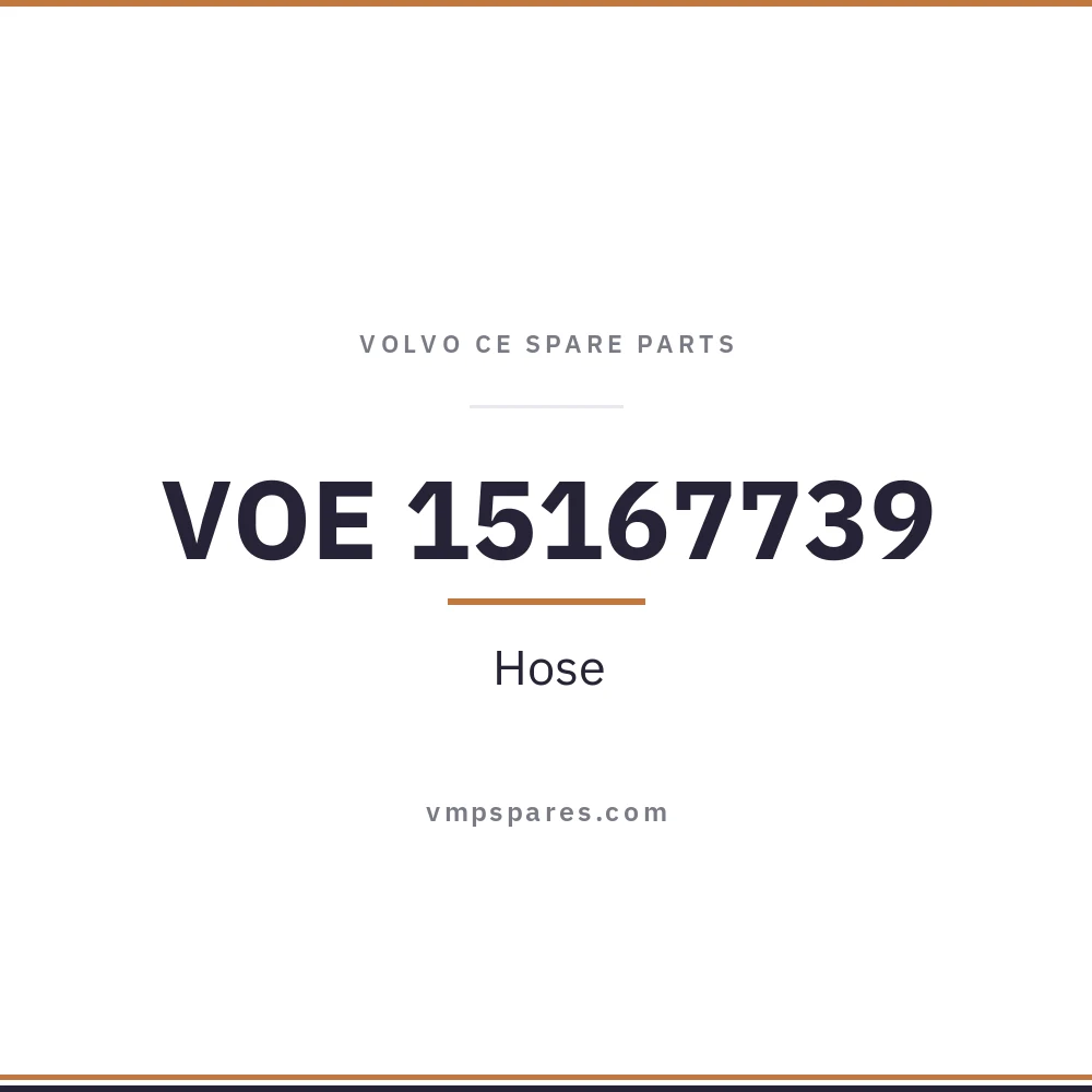 VOE 15167739 – Hose