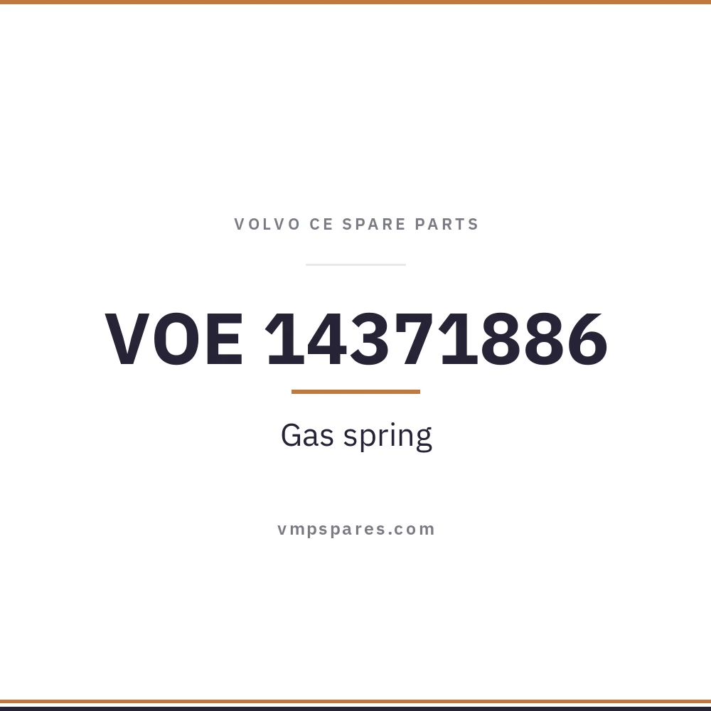 VOE 14371886 – Gas spring