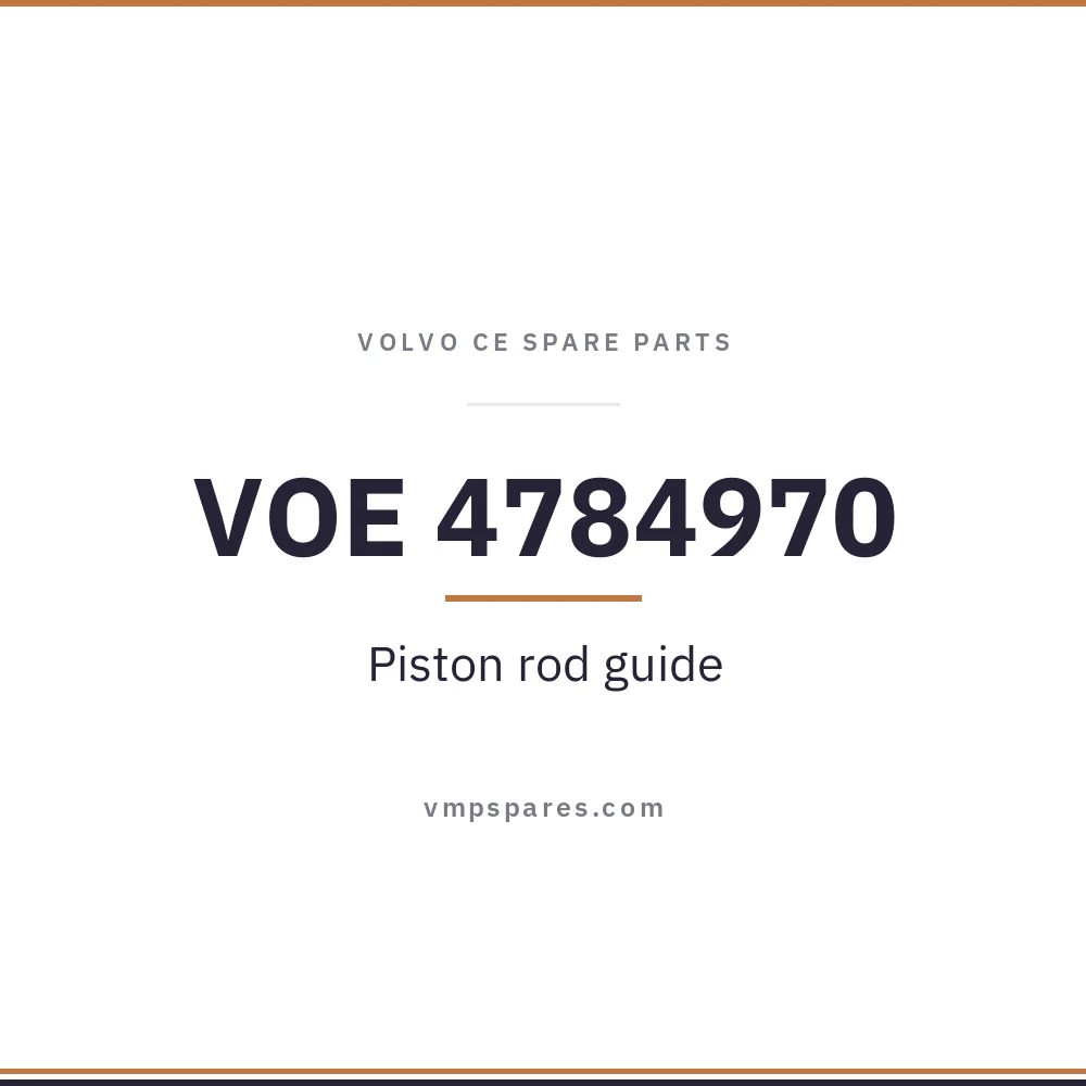 VOE 4784970 – Piston rod guide