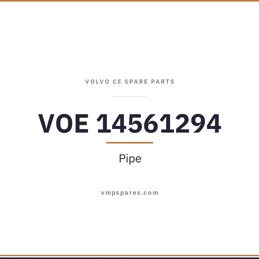VOE 14561294 – Pipe